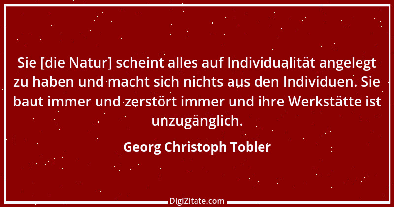 Zitat von Georg Christoph Tobler 10