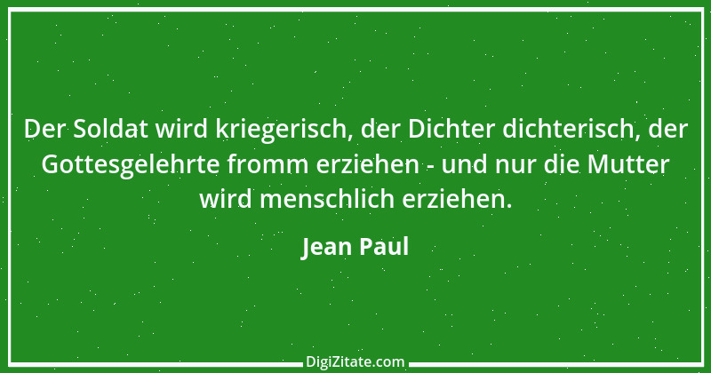 Zitat von Jean Paul 611