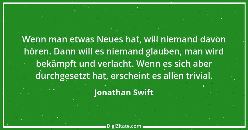 Zitat von Jonathan Swift 34