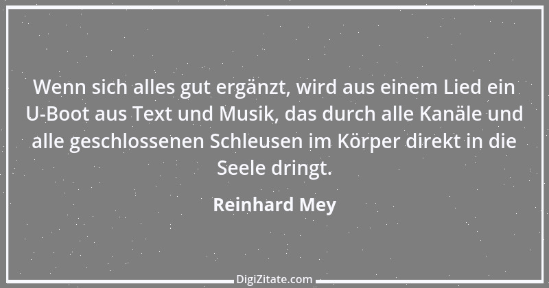 Zitat von Reinhard Mey 9