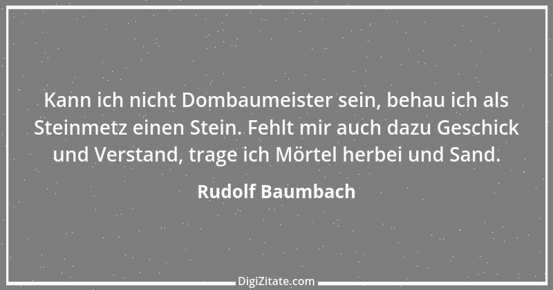 Zitat von Rudolf Baumbach 3