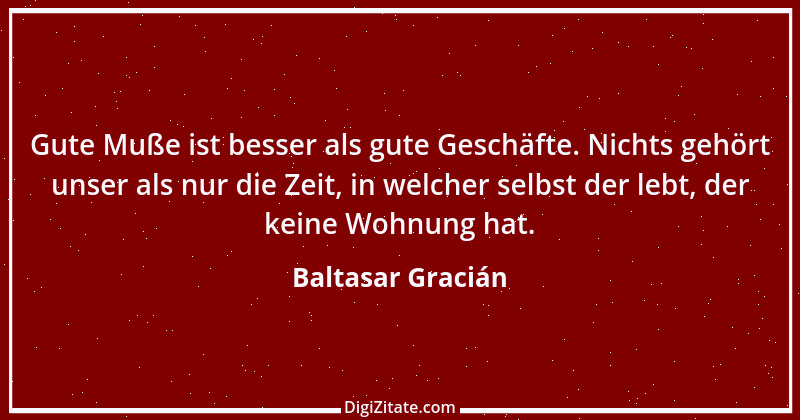 Zitat von Baltasar Gracián 272