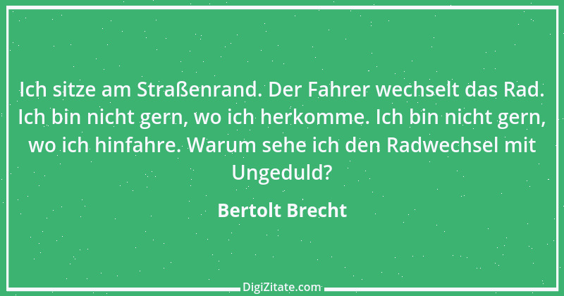 Zitat von Bertolt Brecht 45