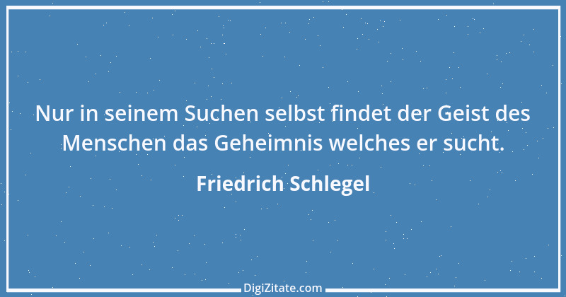 Zitat von Friedrich Schlegel 14