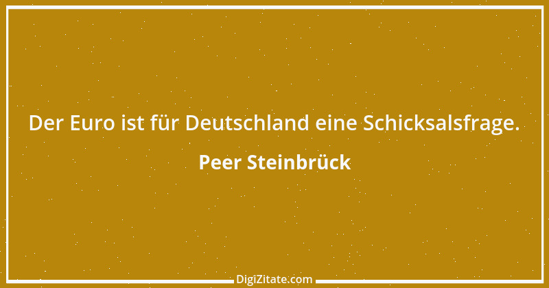 Zitat von Peer Steinbrück 4