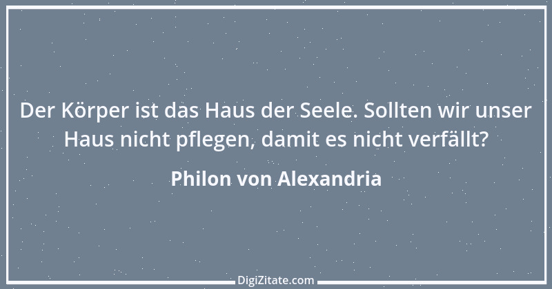 Zitat von Philon von Alexandria 3