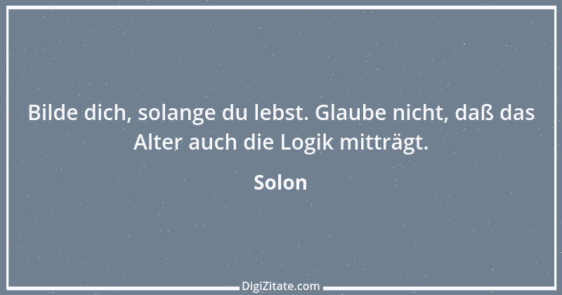 Zitat von Solon 16