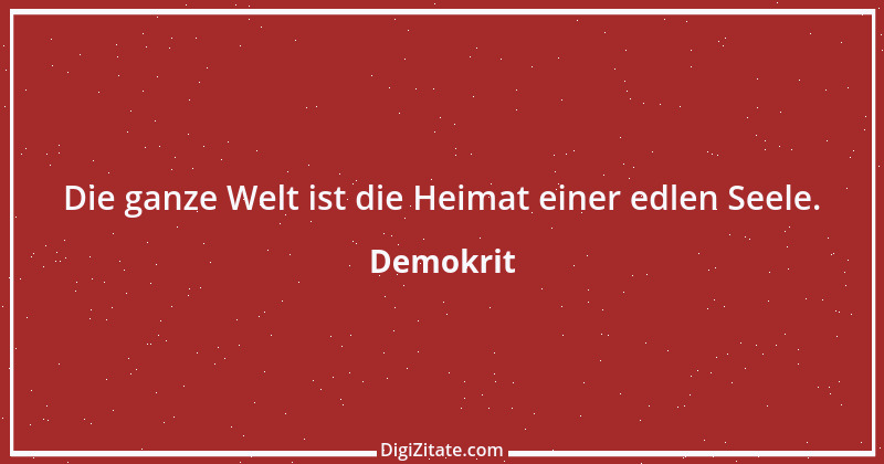 Zitat von Demokrit 172