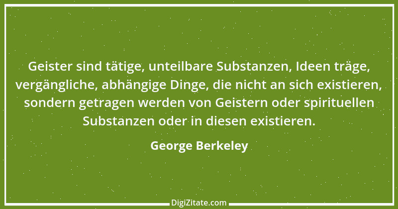 Zitat von George Berkeley 2