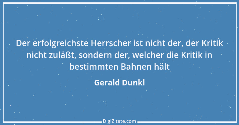 Zitat von Gerald Dunkl 2