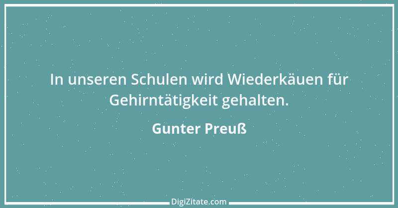 Zitat von Gunter Preuß 18