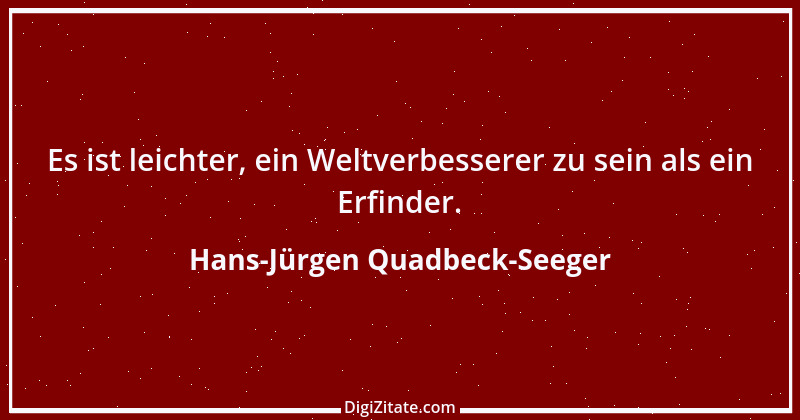 Zitat von Hans-Jürgen Quadbeck-Seeger 96