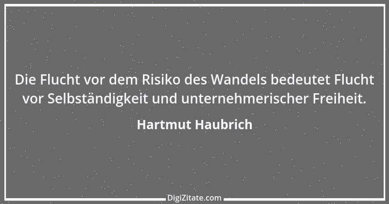 Zitat von Hartmut Haubrich 1