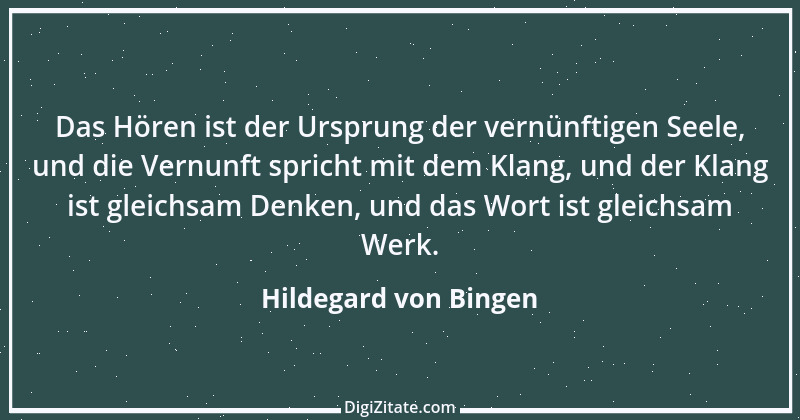 Zitat von Hildegard von Bingen 104