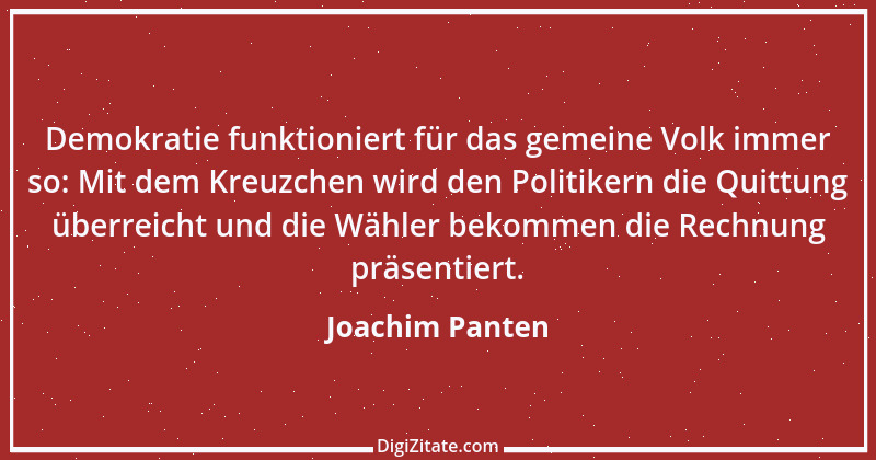 Zitat von Joachim Panten 295