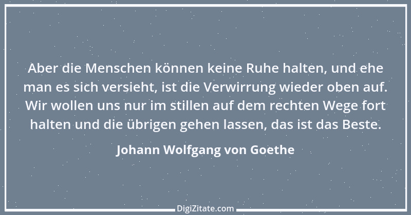 Zitat von Johann Wolfgang von Goethe 2468