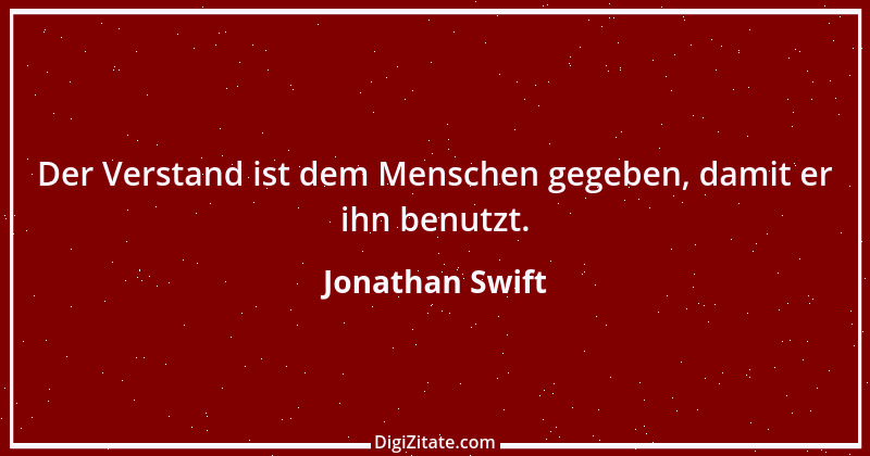 Zitat von Jonathan Swift 36