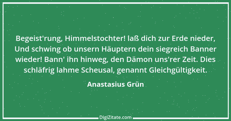 Zitat von Anastasius Grün 29