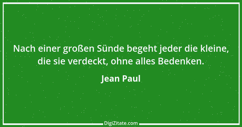 Zitat von Jean Paul 614