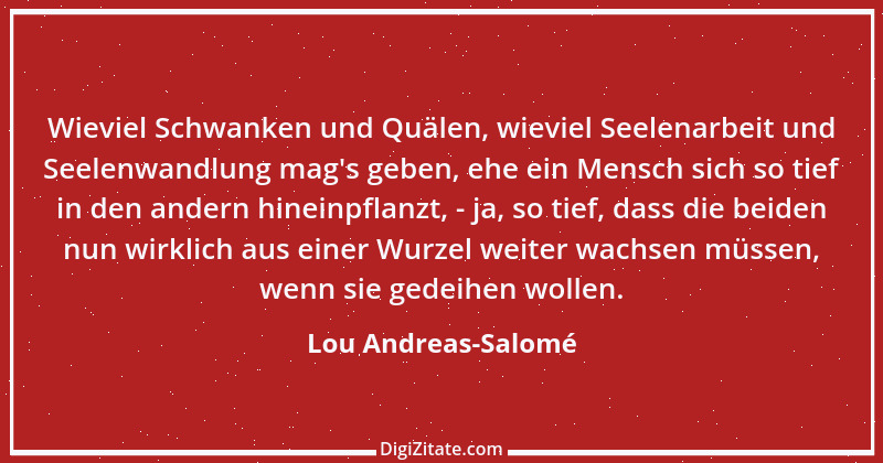 Zitat von Lou Andreas-Salomé 14