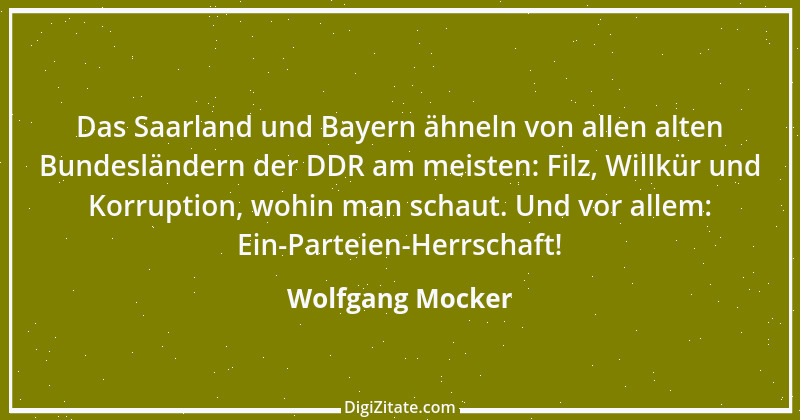 Zitat von Wolfgang Mocker 490