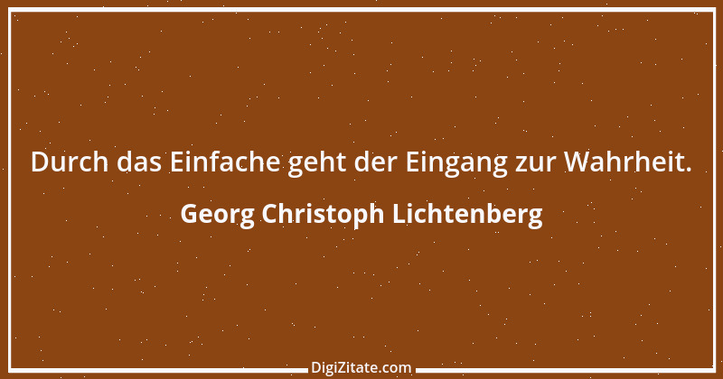 Zitat von Georg Christoph Lichtenberg 202