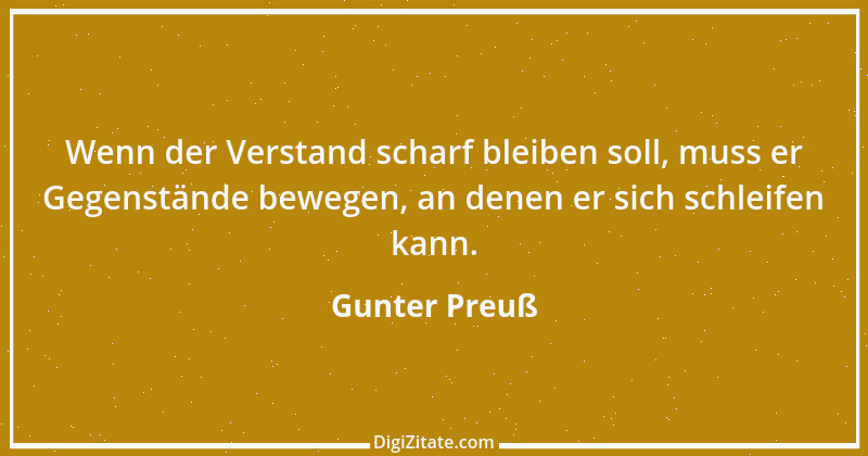 Zitat von Gunter Preuß 20