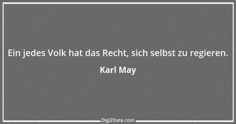 Zitat von Karl May 30