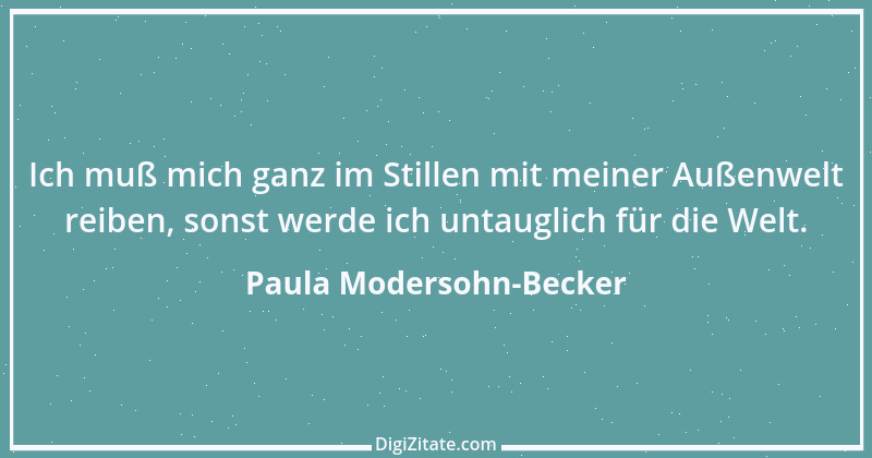 Zitat von Paula Modersohn-Becker 27