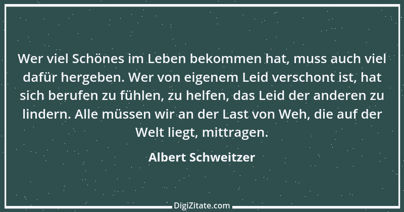 Zitat von Albert Schweitzer 182