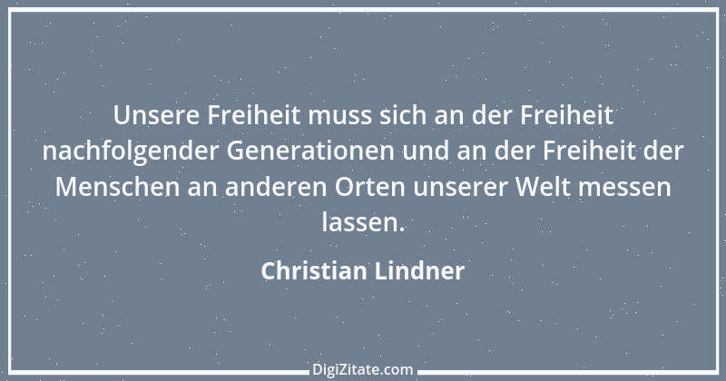 Zitat von Christian Lindner 41