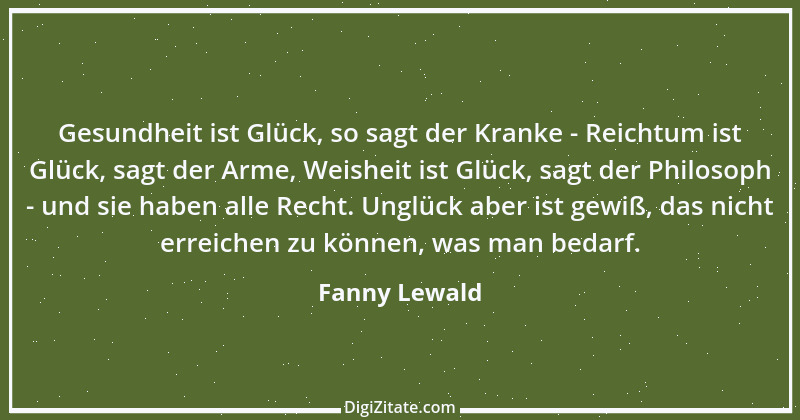 Zitat von Fanny Lewald 20