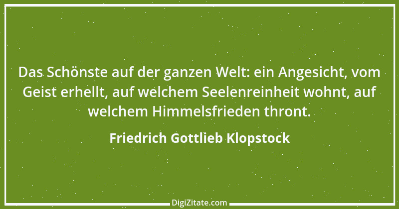 Zitat von Friedrich Gottlieb Klopstock 3