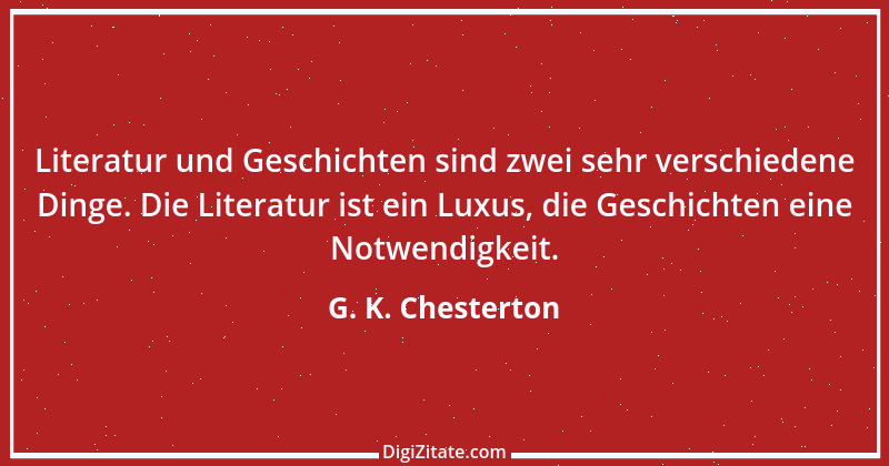 Zitat von G. K. Chesterton 19