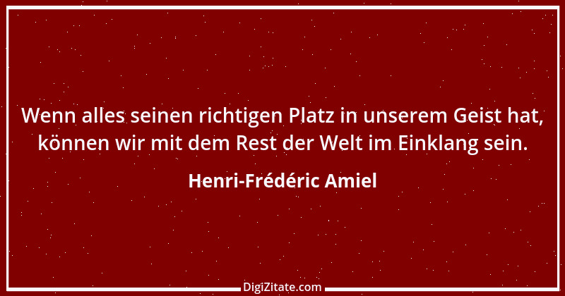 Zitat von Henri-Frédéric Amiel 12