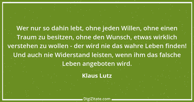 Zitat von Klaus Lutz 33