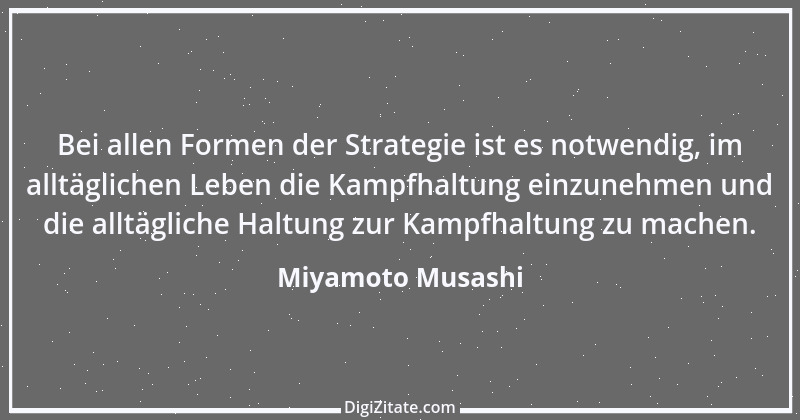 Zitat von Miyamoto Musashi 1