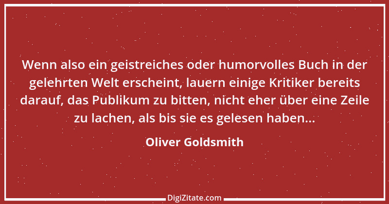 Zitat von Oliver Goldsmith 39