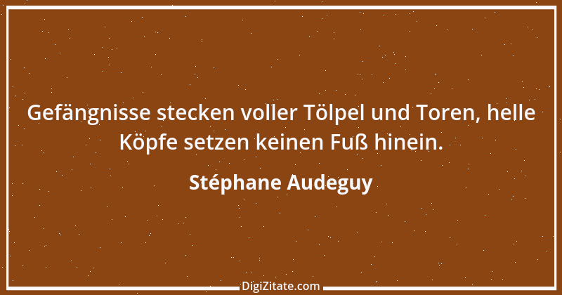 Zitat von Stéphane Audeguy 11