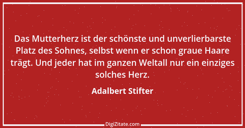 Zitat von Adalbert Stifter 46