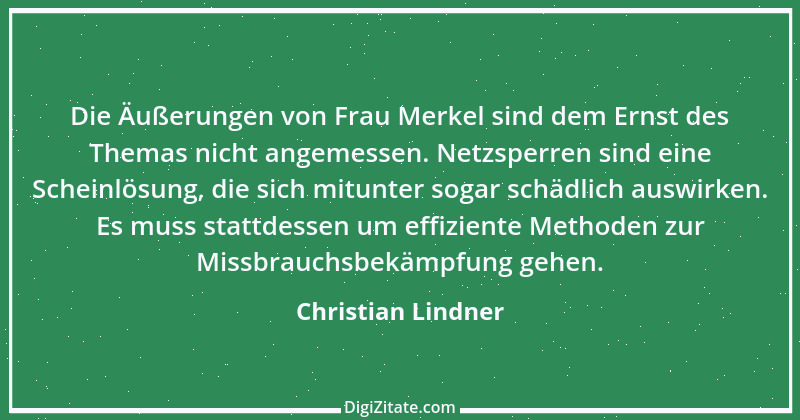 Zitat von Christian Lindner 42