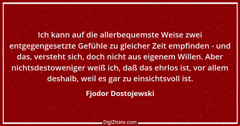 Zitat von Fjodor Dostojewski 261