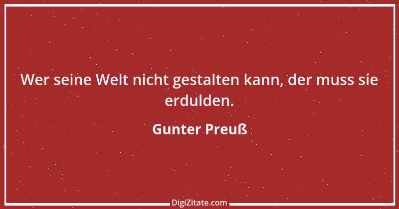 Zitat von Gunter Preuß 22