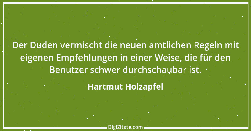 Zitat von Hartmut Holzapfel 3