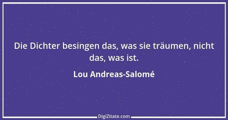 Zitat von Lou Andreas-Salomé 17