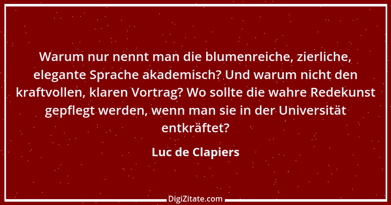 Zitat von Luc de Clapiers 594