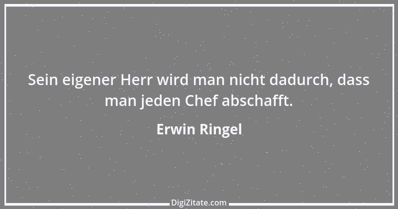 Zitat von Erwin Ringel 7