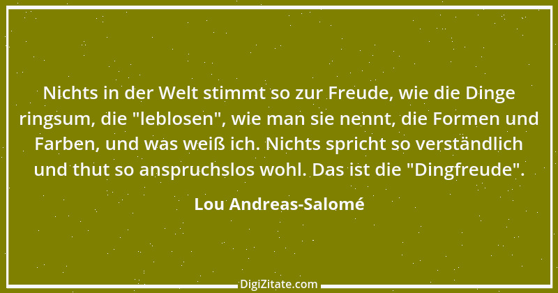 Zitat von Lou Andreas-Salomé 18