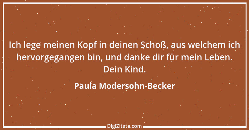 Zitat von Paula Modersohn-Becker 30