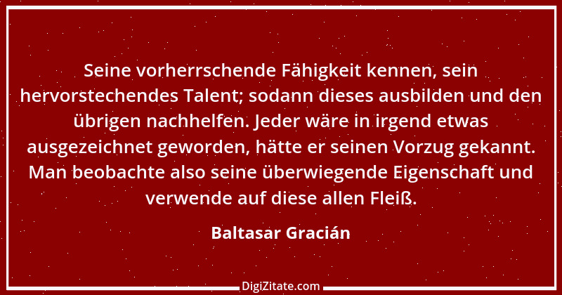 Zitat von Baltasar Gracián 279